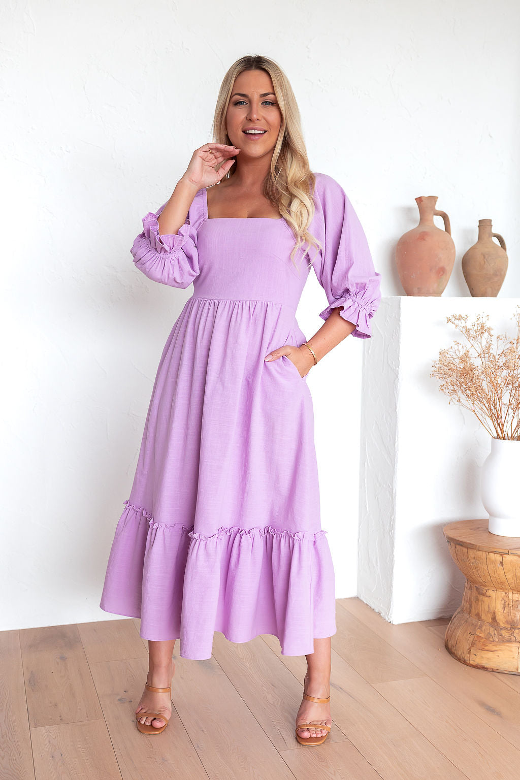 Serene Lilac Dress main image 1