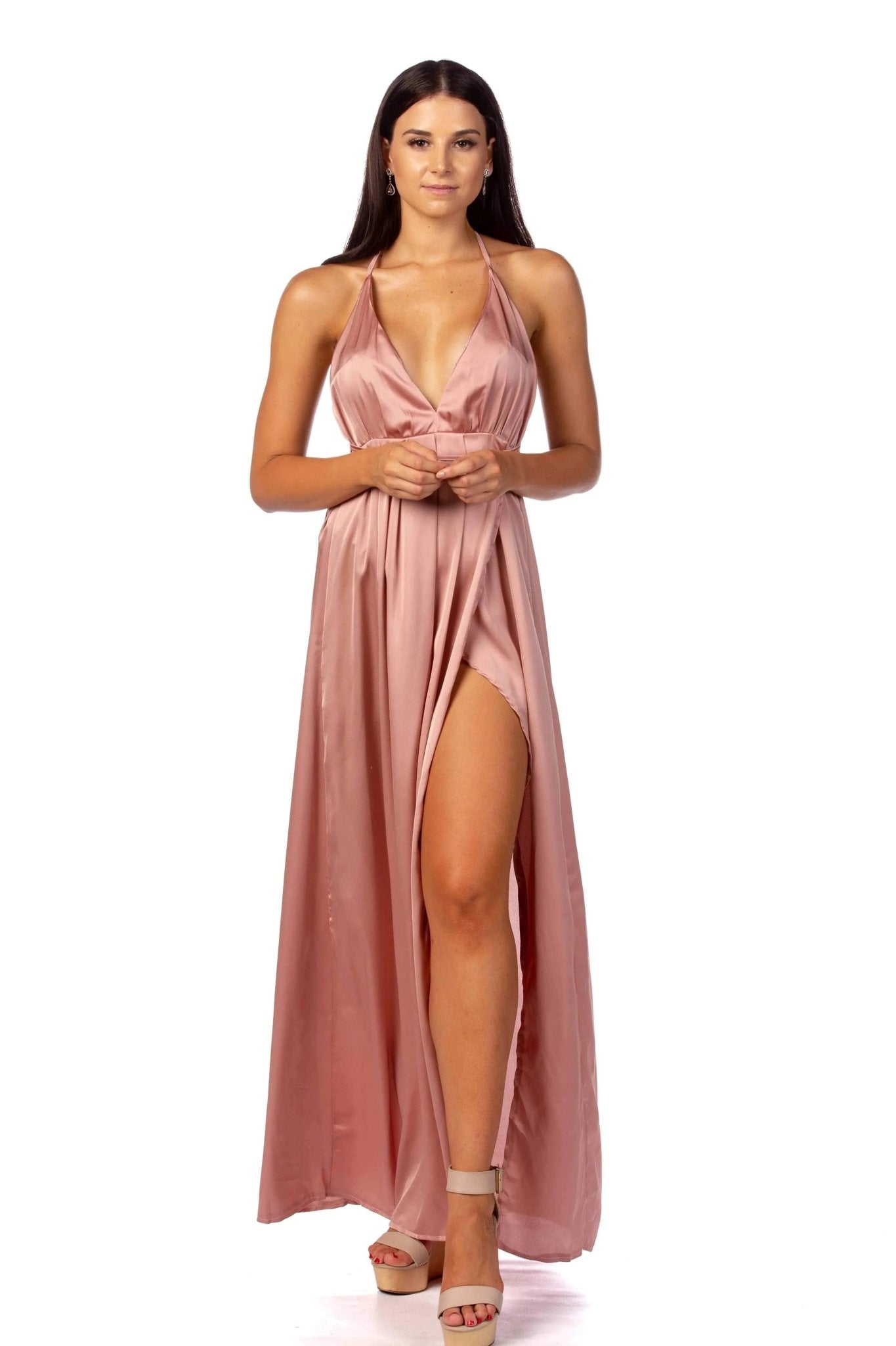 sage green bridesmaid dresses nz Light Sage Chiffon Gown Sizes 6 and 8