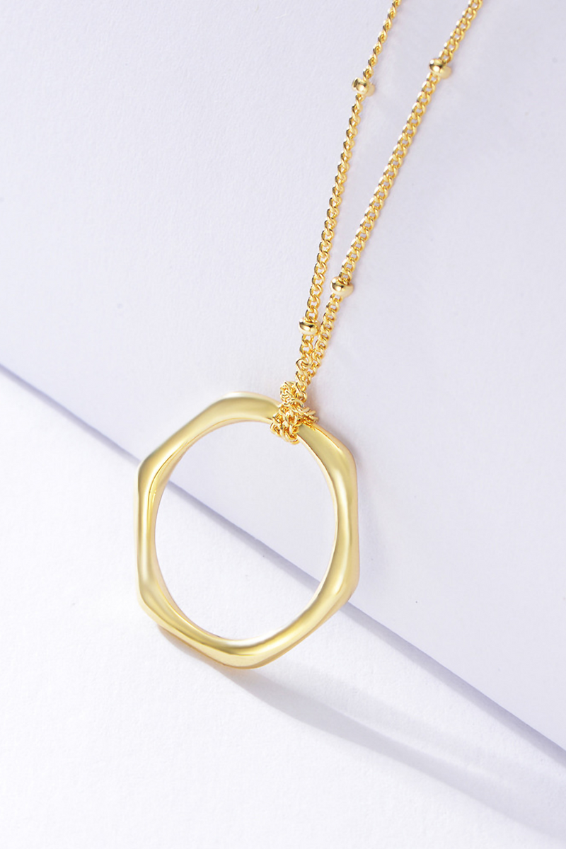Eternity Necklace - 14k Gold Vermeil