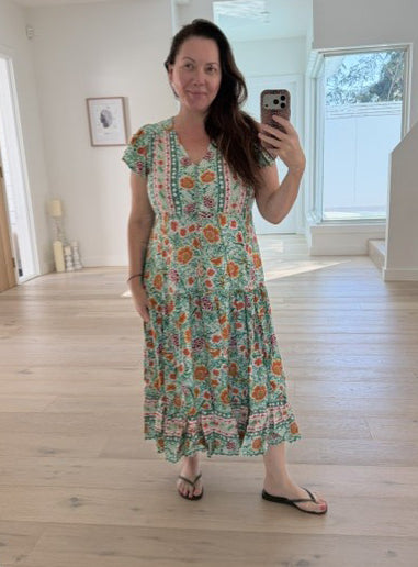 The Odette Dress – Mint