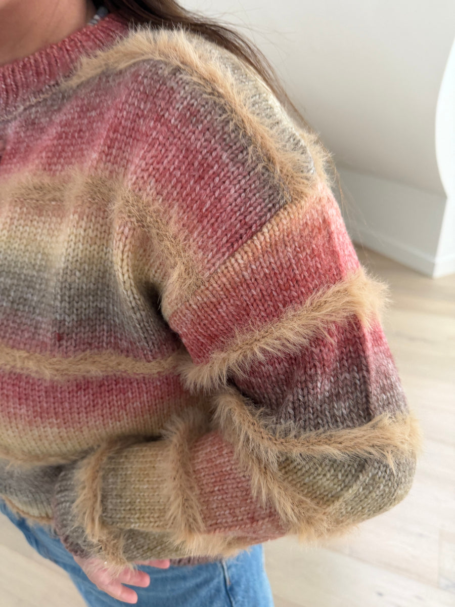 Sunset Stripe Knit