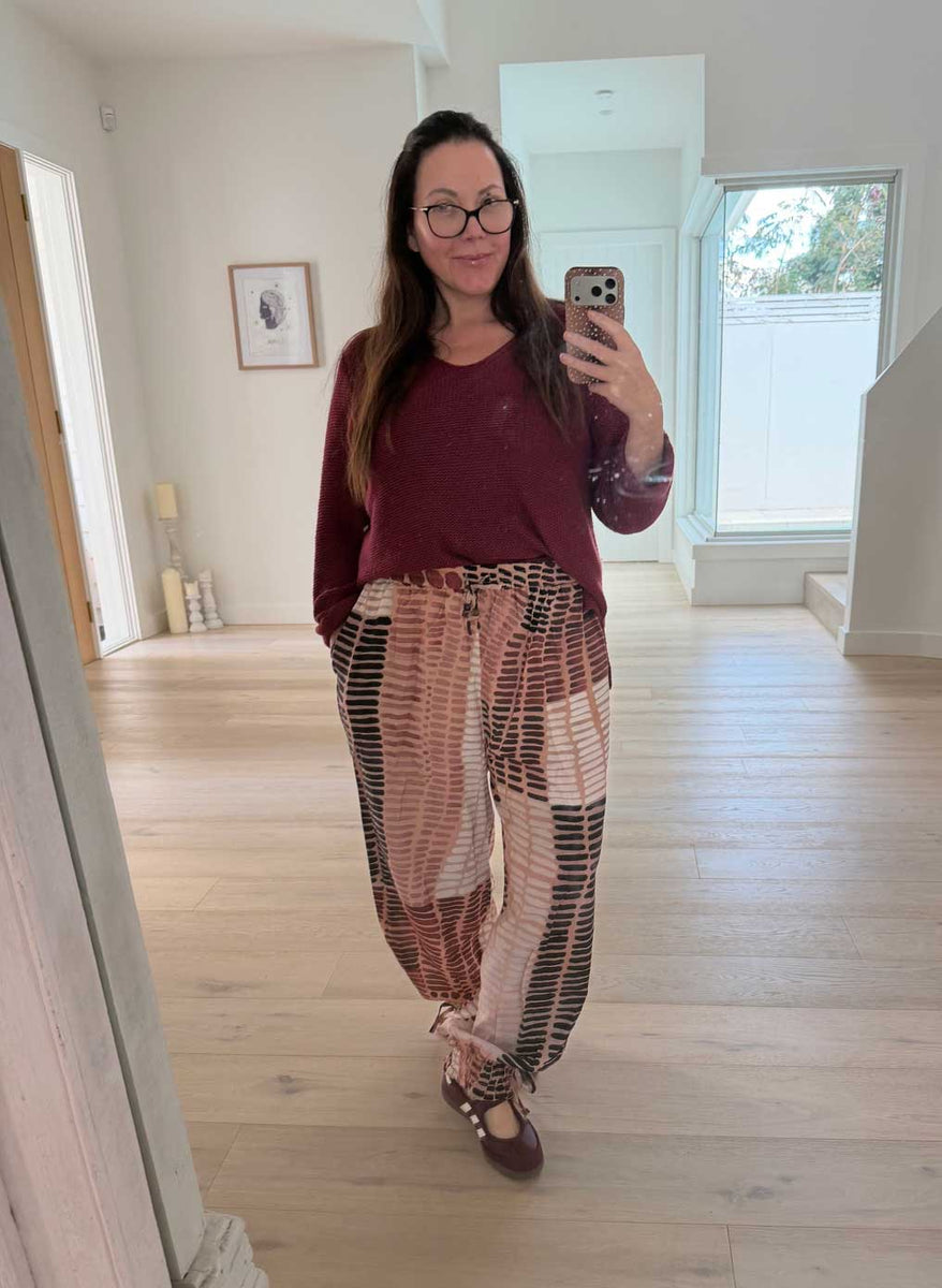 Merlot Muse Pants