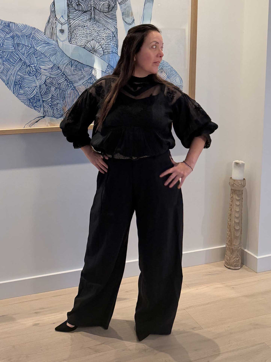 Frankie Tailored Barrel Pants