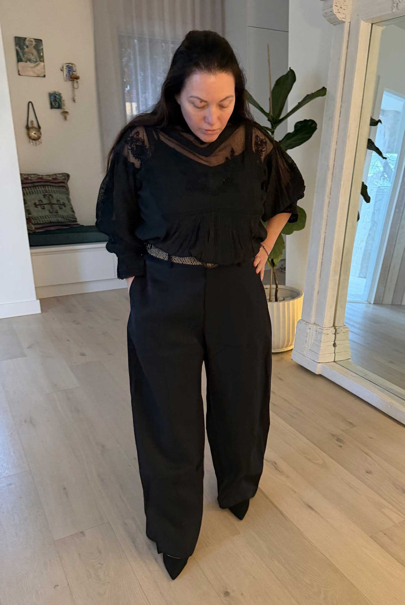 Frankie Tailored Barrel Pants
