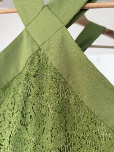 Absinthe Fringe Dress| Chartreuse