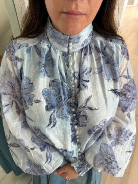 The Something Blue Blouse