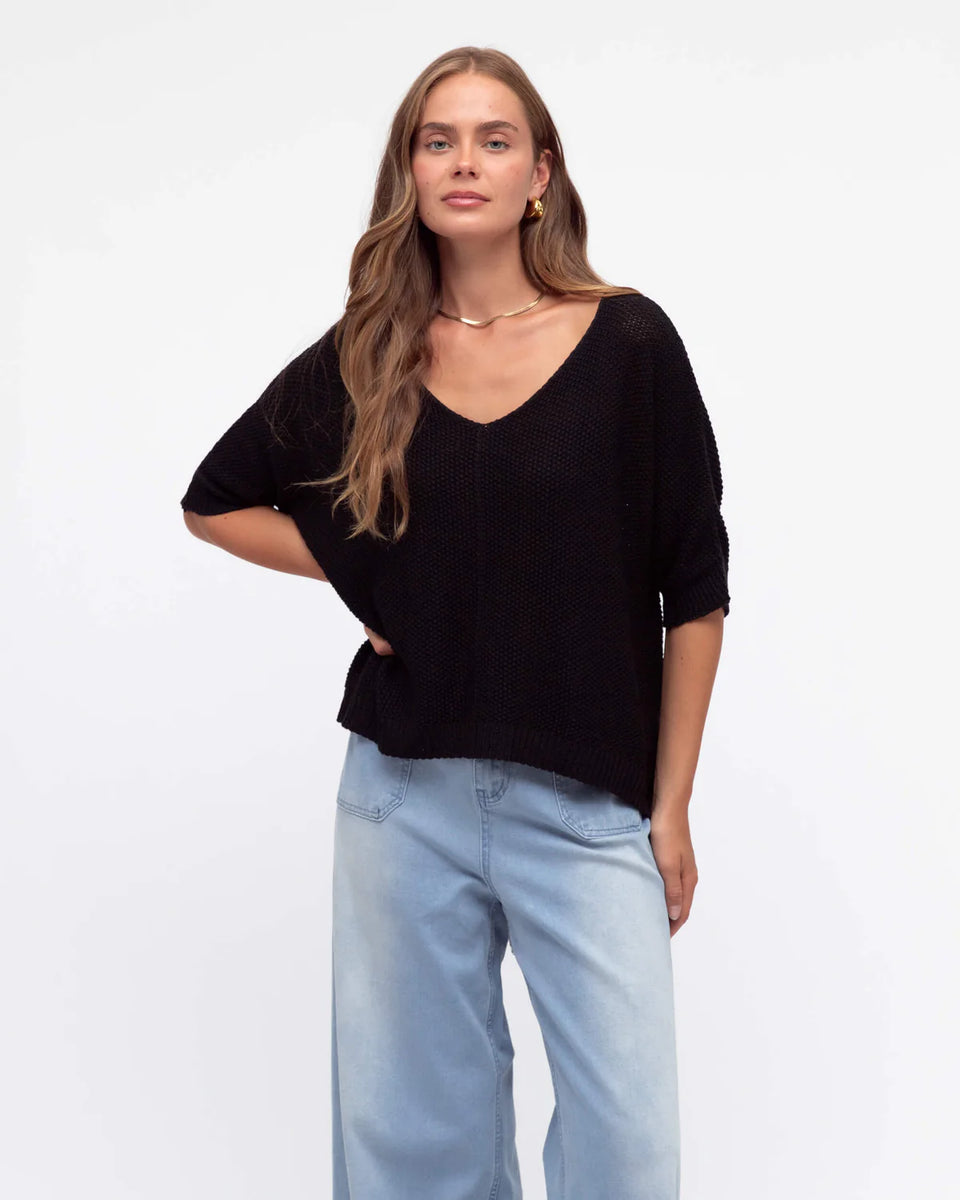 The Dark Side Knit Top