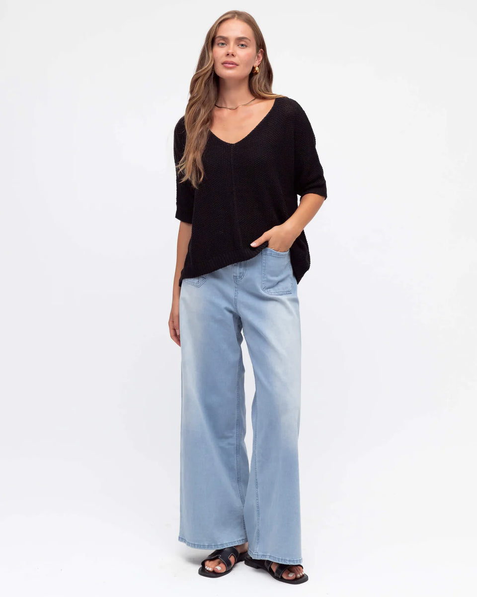 The Dark Side Knit Top