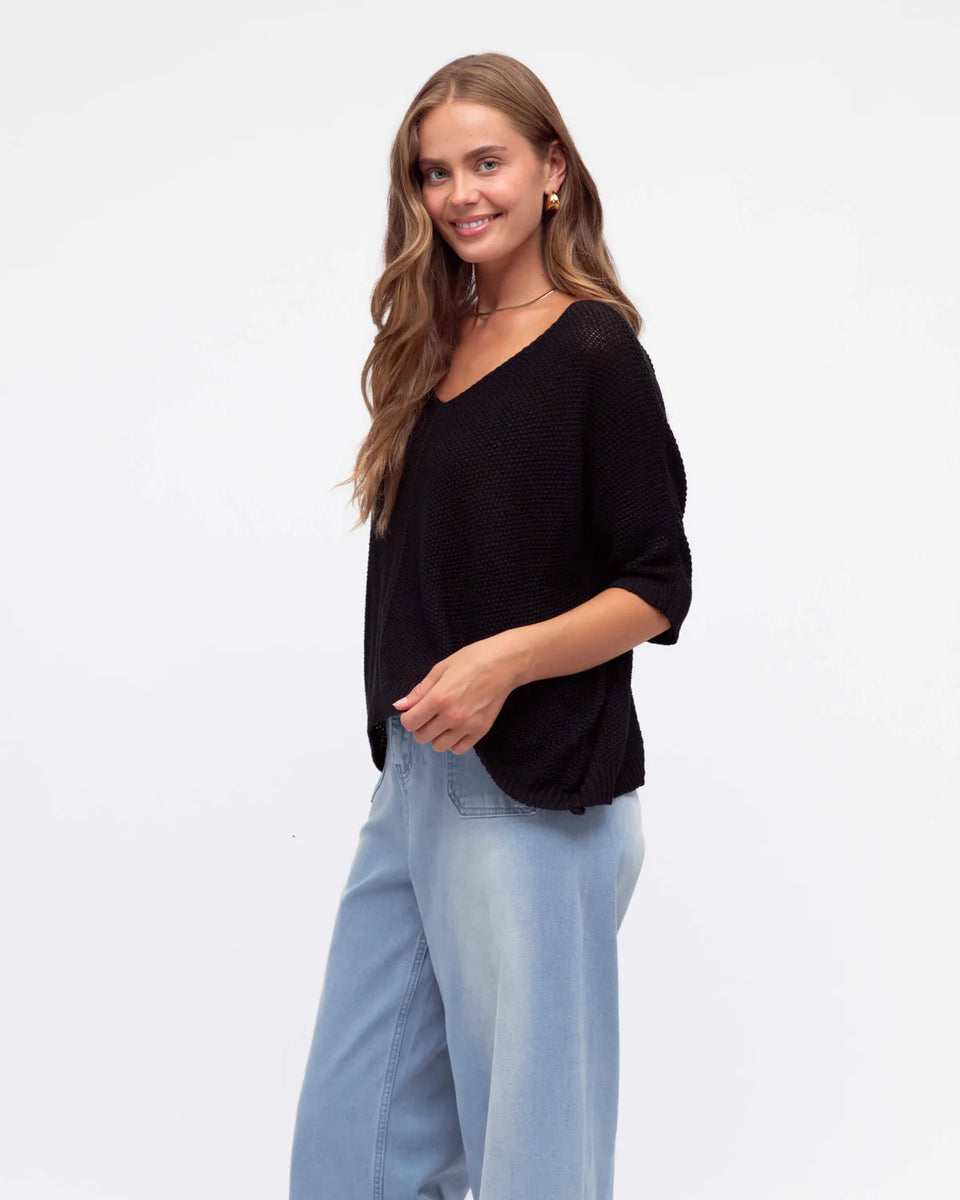 The Dark Side Knit Top