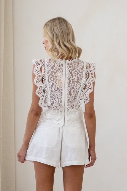 Chateau Lace Top