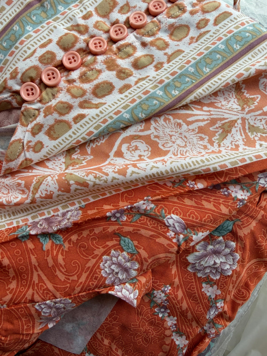 The Ember Dress - Rust