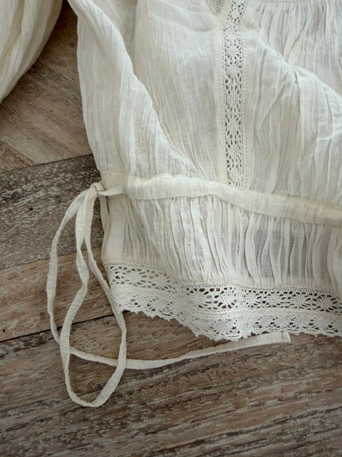 The Florence Blouse - Ivory