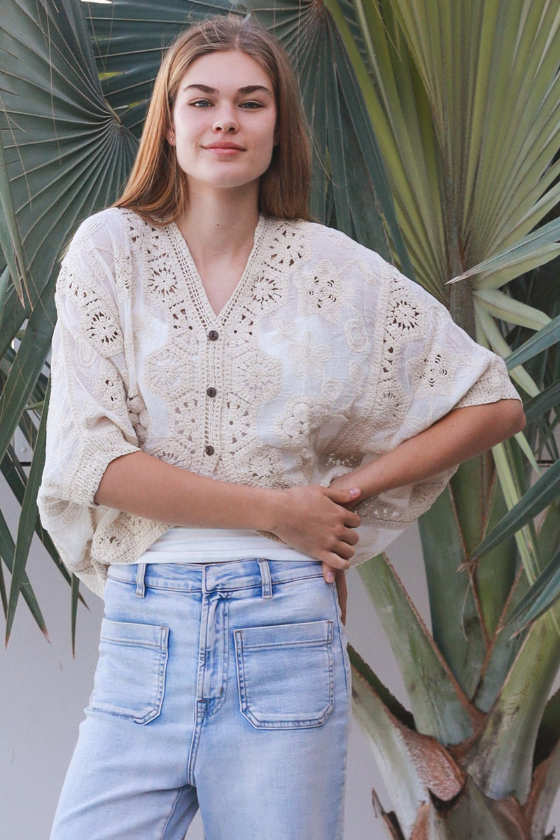 The Marjorie Crochet Top