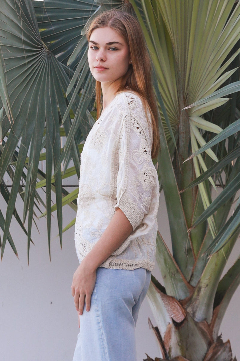 The Marjorie Crochet Top