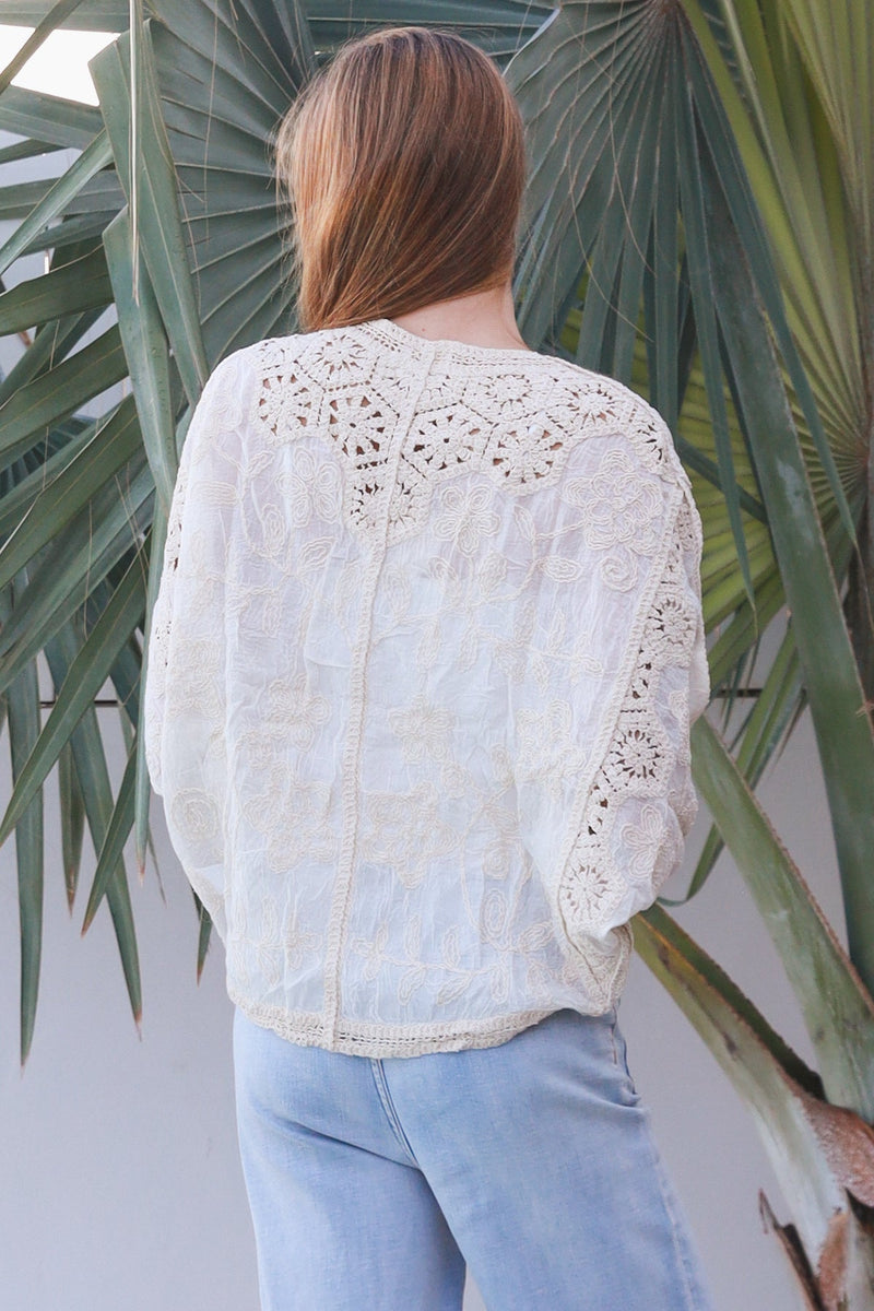 The Marjorie Crochet Top