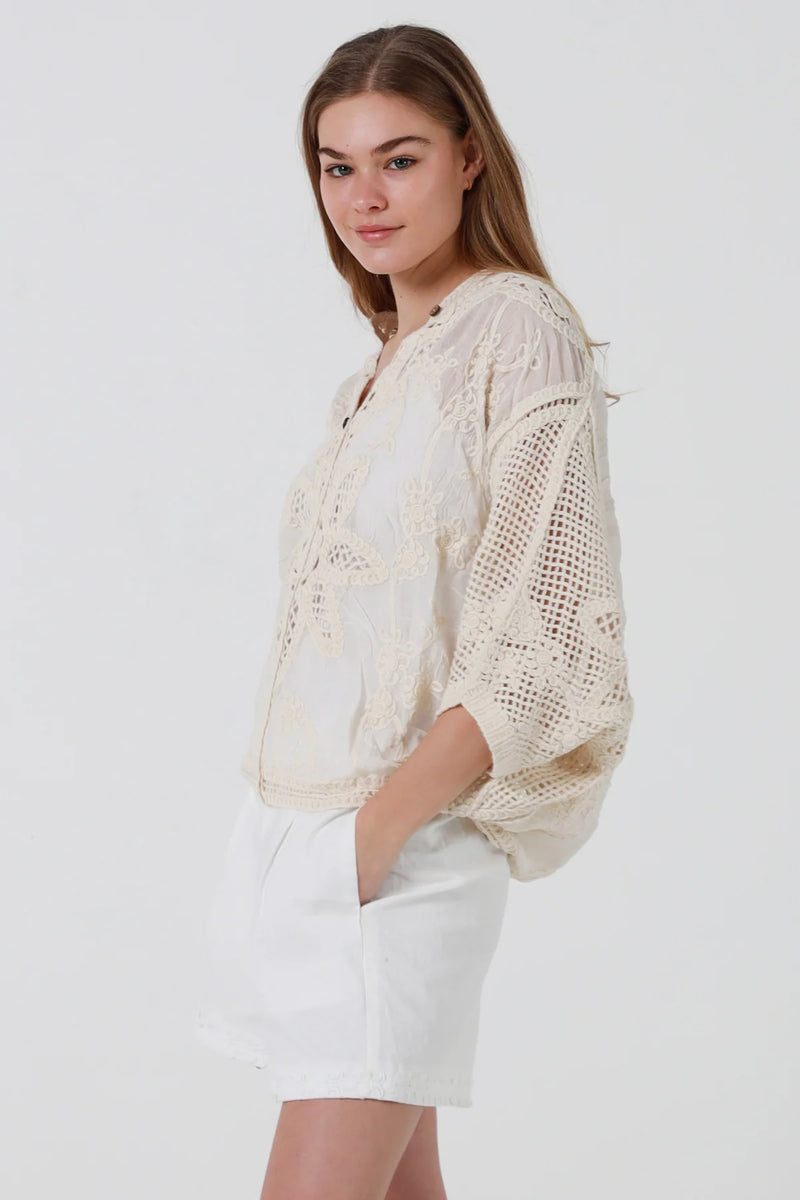 The Dorothea Crochet Top