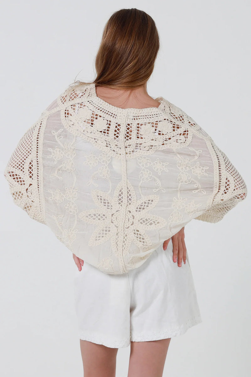 The Dorothea Crochet Top