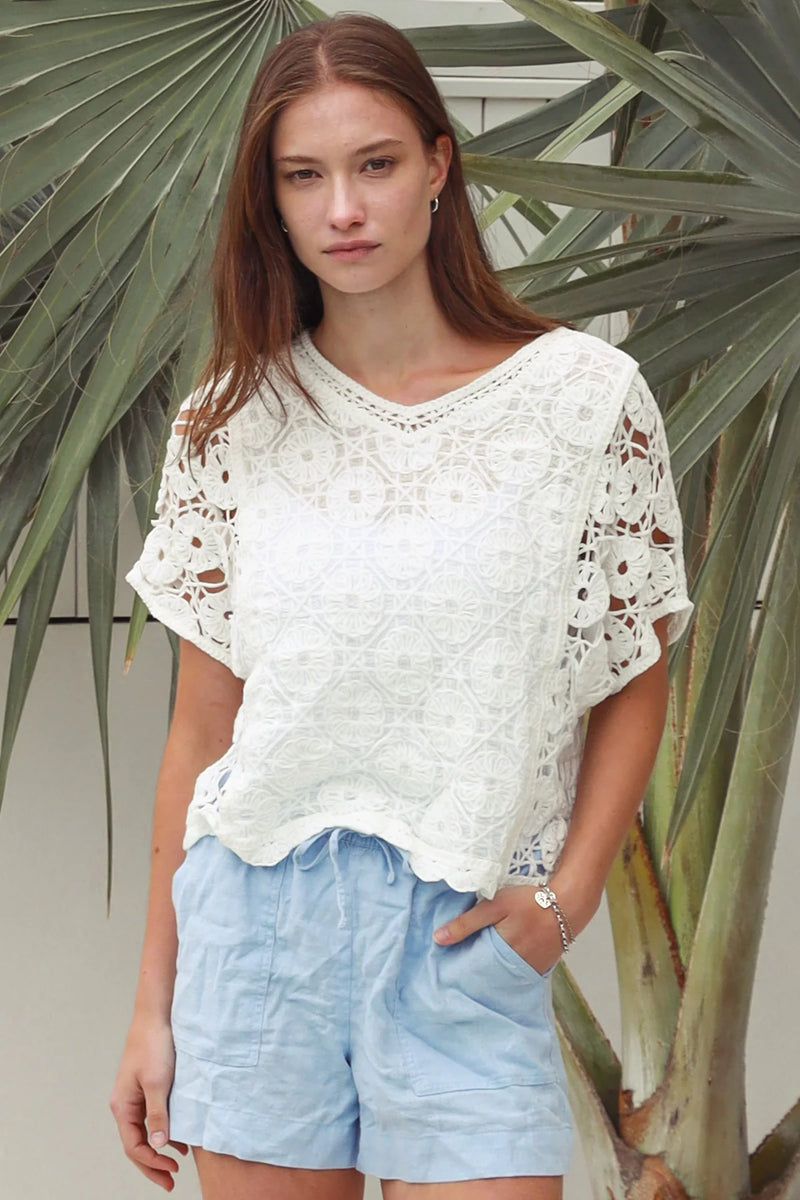 The Amy Crochet Top