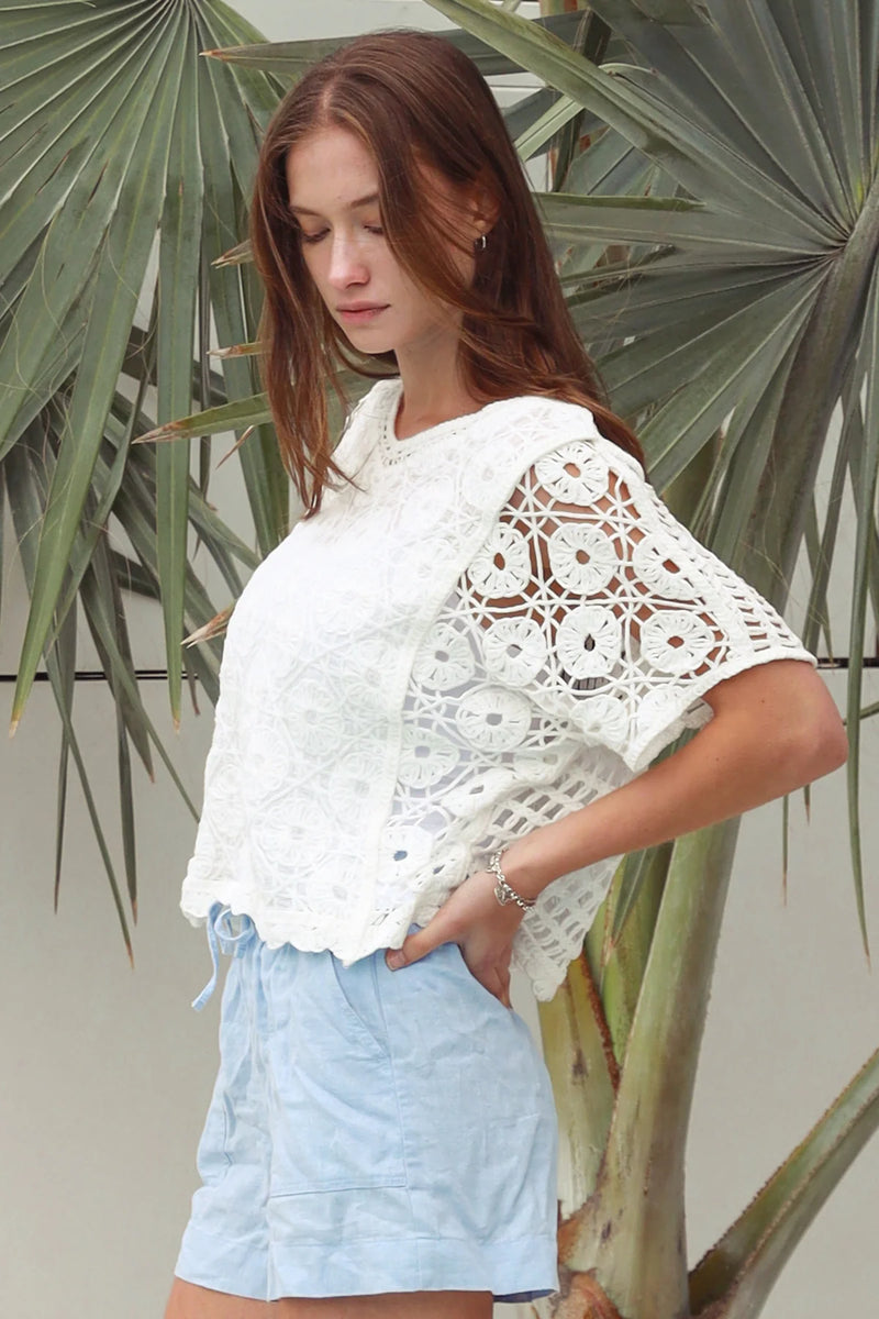 The Amy Crochet Top