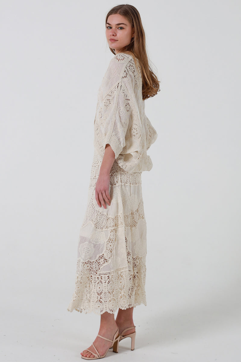 The Willow Crochet Skirt
