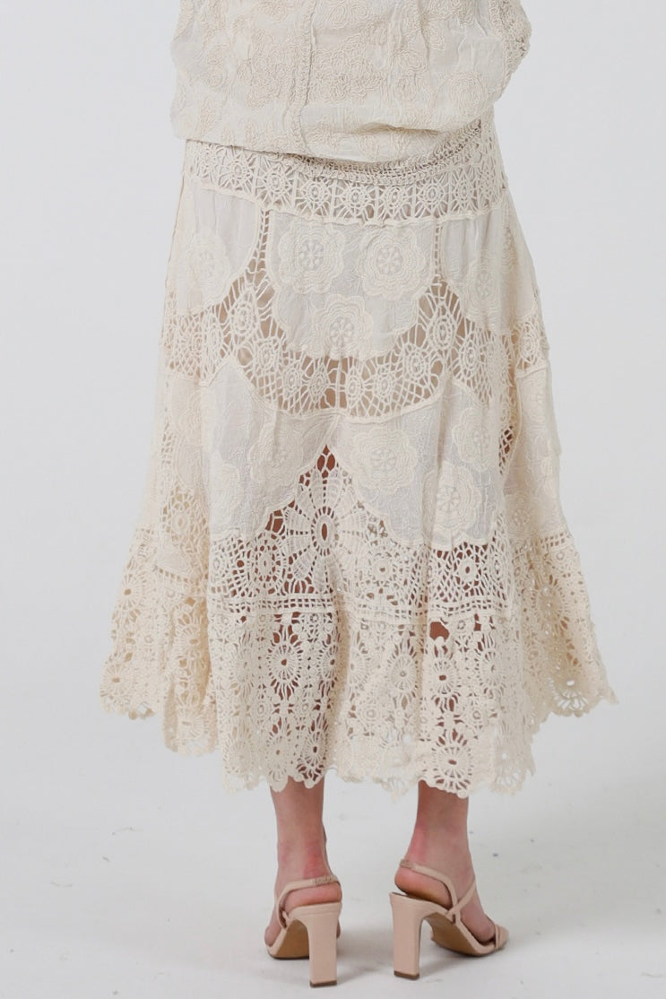 The Willow Crochet Skirt