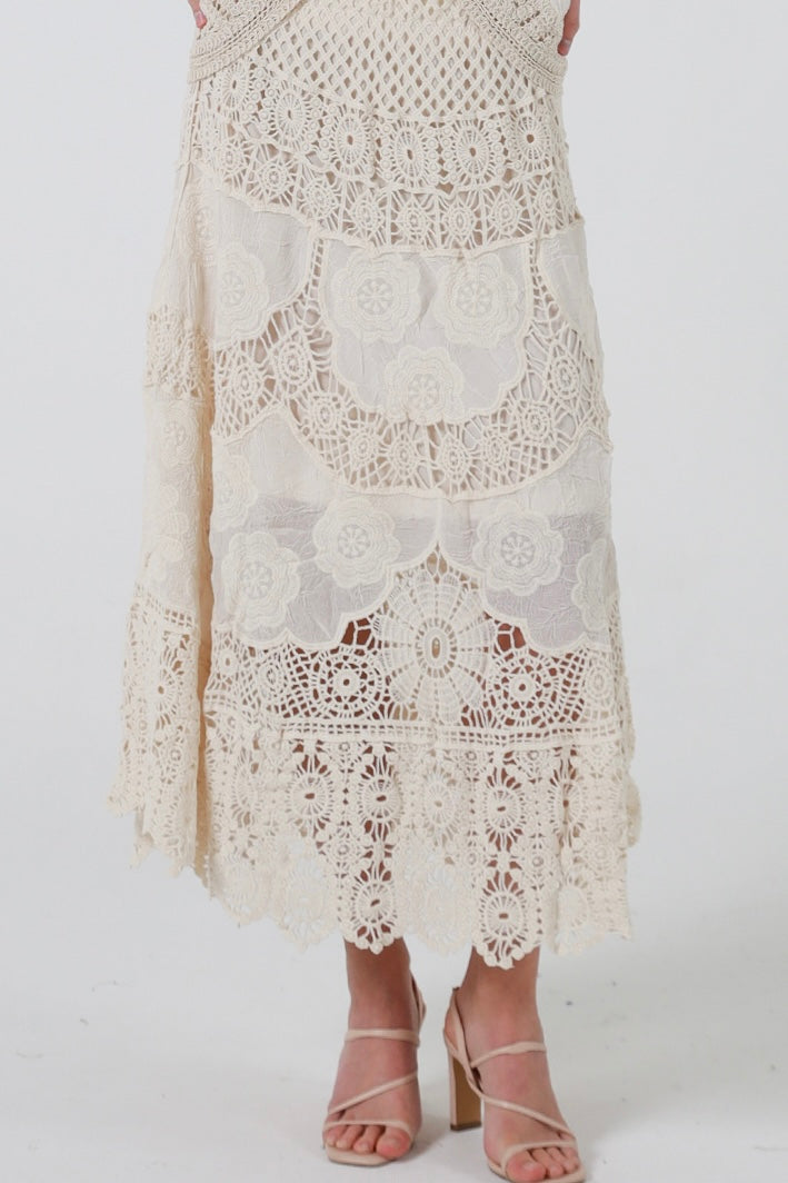 The Willow Crochet Skirt