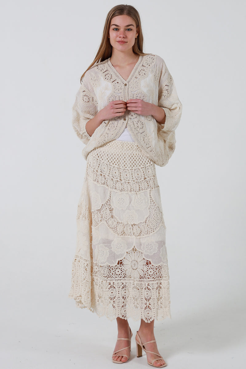 The Willow Crochet Skirt