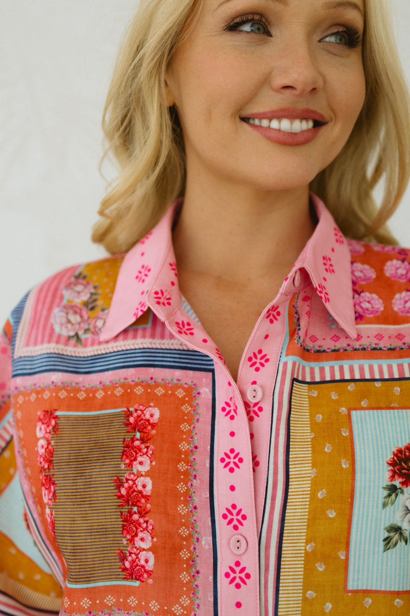 The Dovie Shirt - Pink Pavilion
