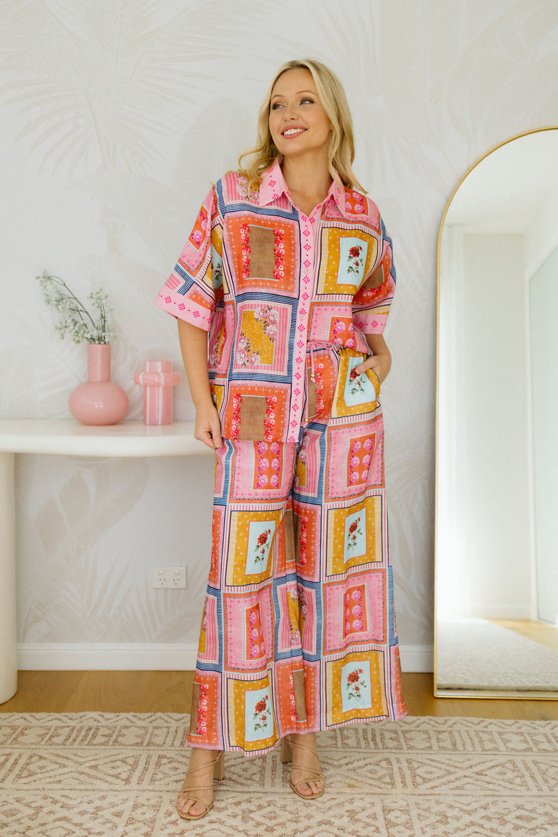 The Dovie Shirt - Pink Pavilion