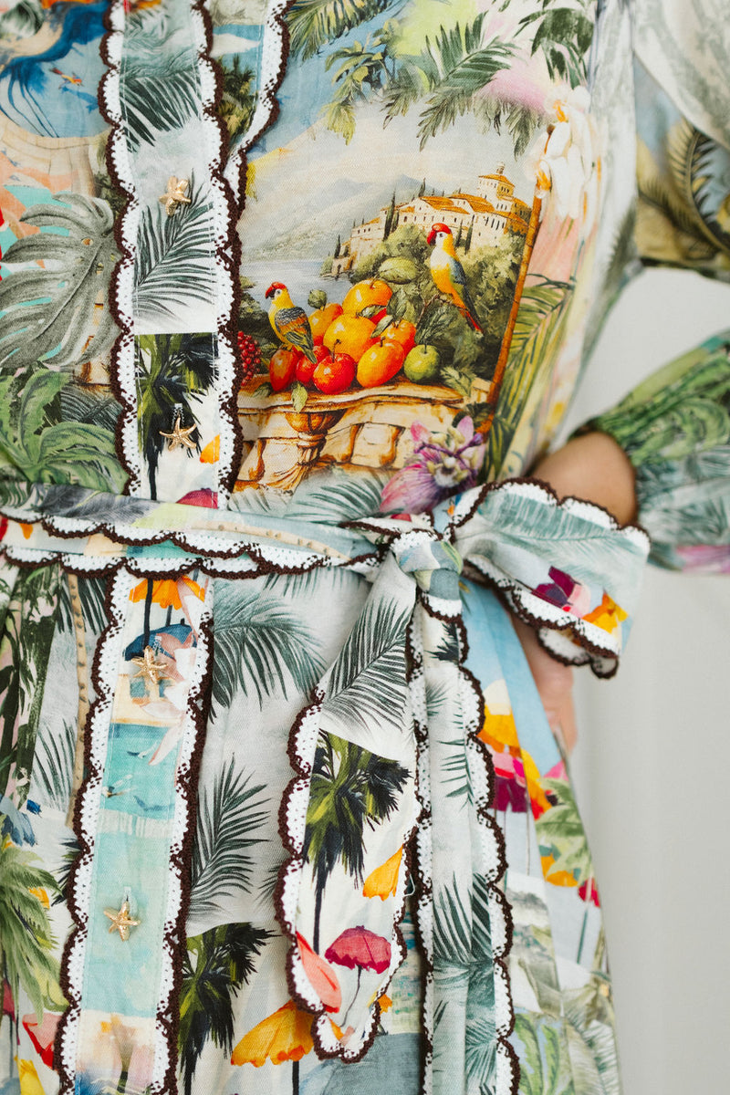 The Nixie Dress - Botanic Bay