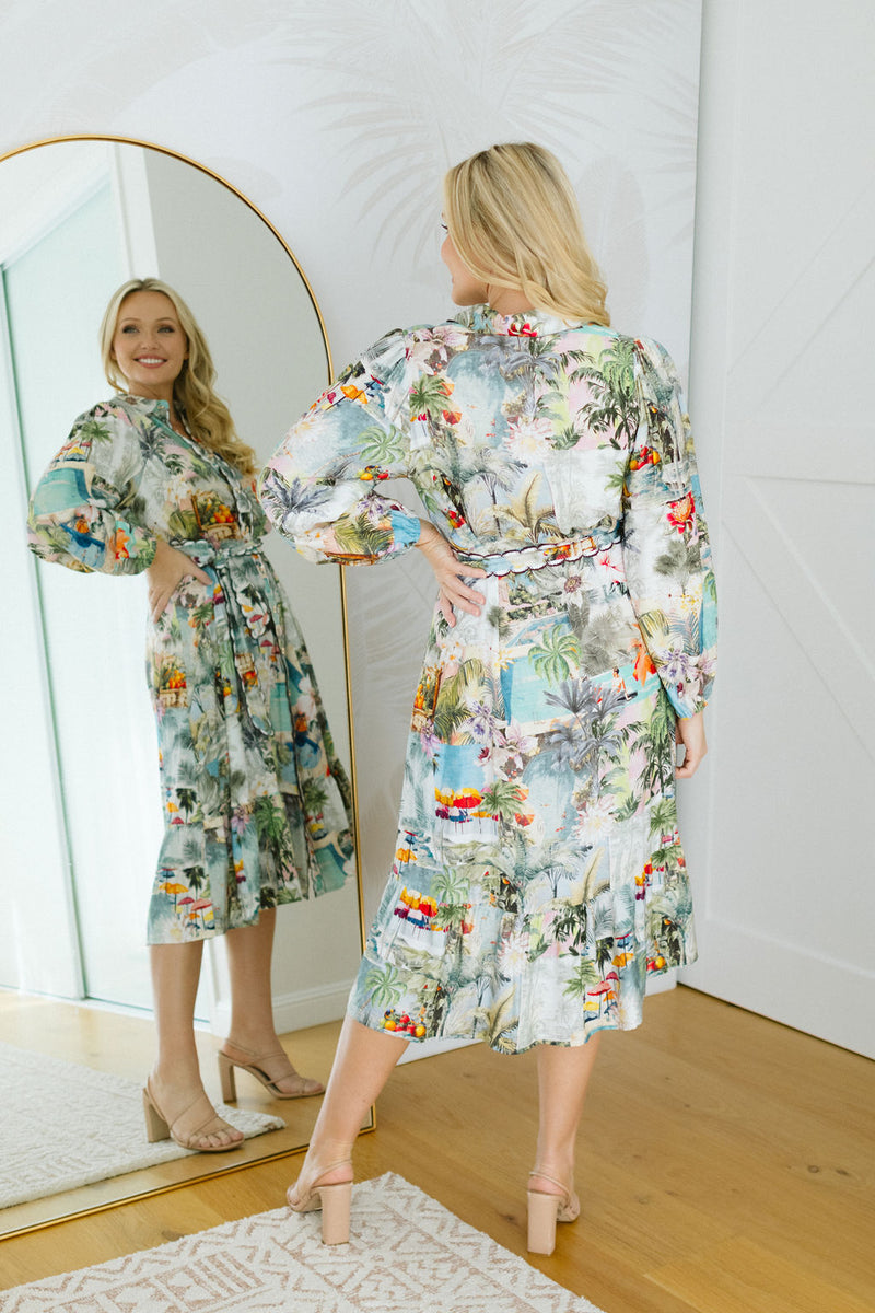 The Nixie Dress - Botanic Bay