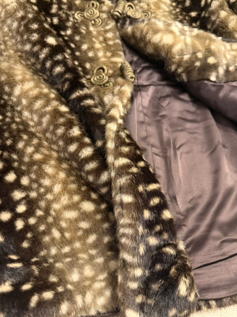 Out of the Woods Faux Fur Coat