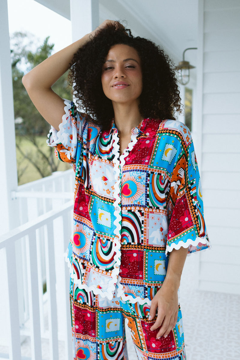 The Amity Shirt - Sky Candy