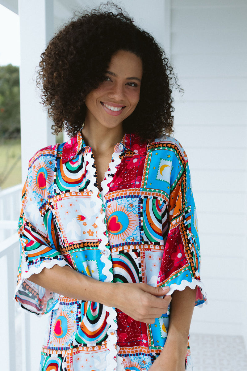 The Amity Shirt - Sky Candy