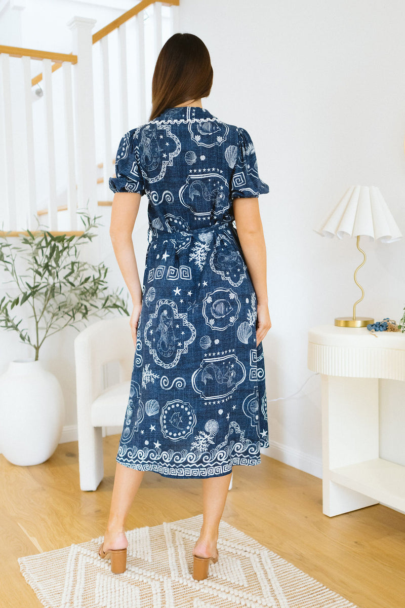 The Bellona Dress - Mystic Tide