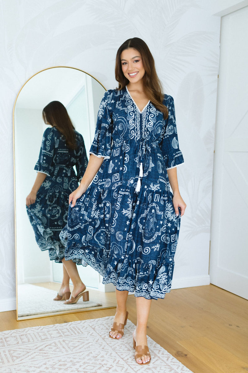 The Adena Dress - Mystic Tide