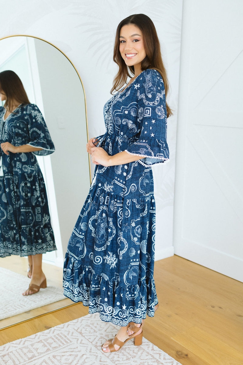 The Adena Dress - Mystic Tide