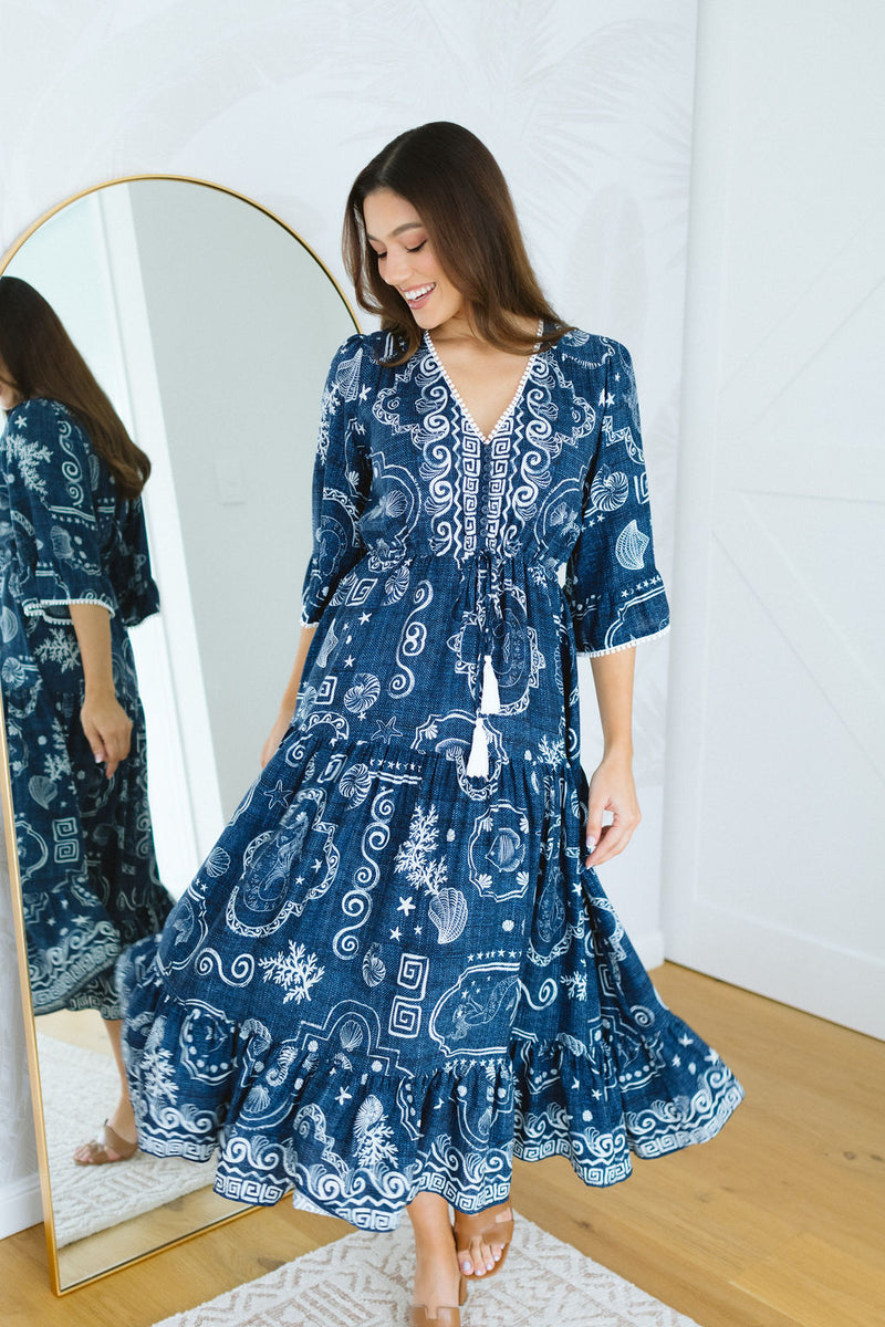 The Adena Dress - Mystic Tide