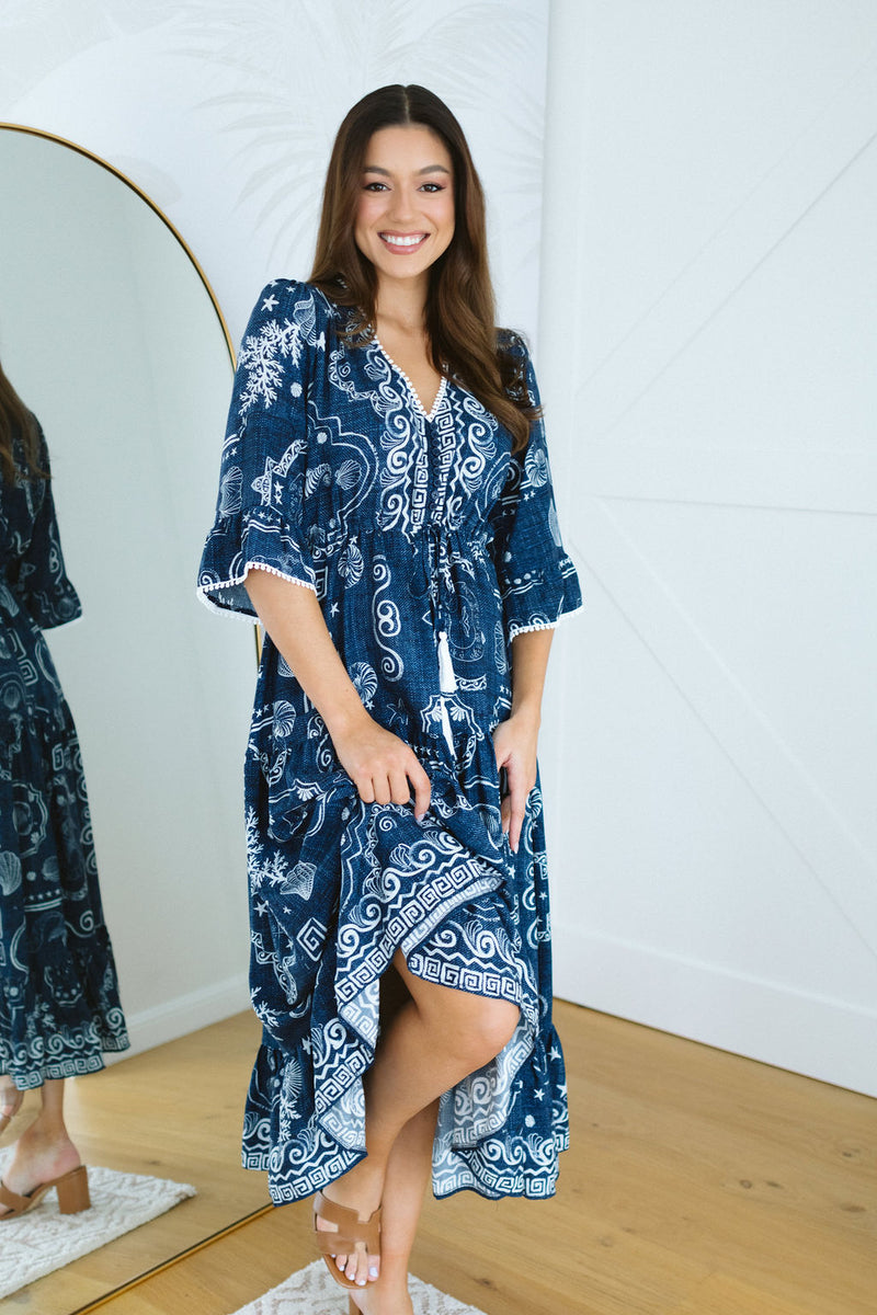 The Adena Dress - Mystic Tide