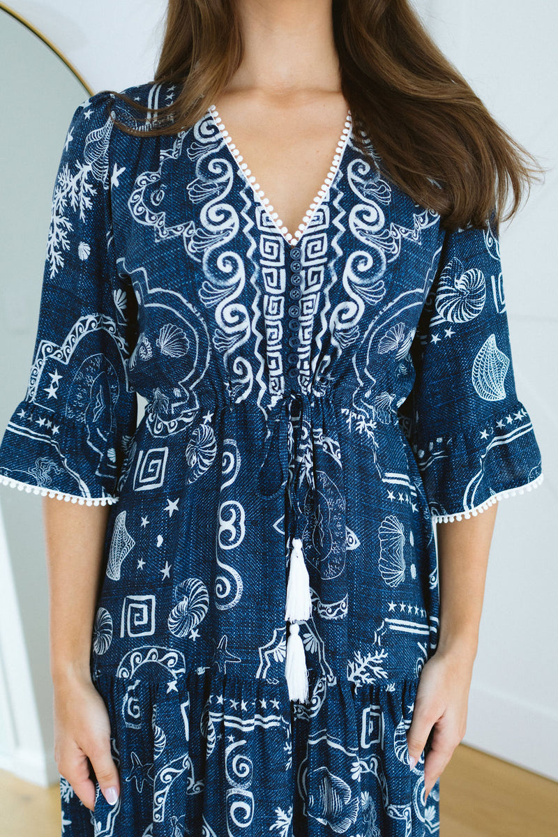 The Adena Dress - Mystic Tide