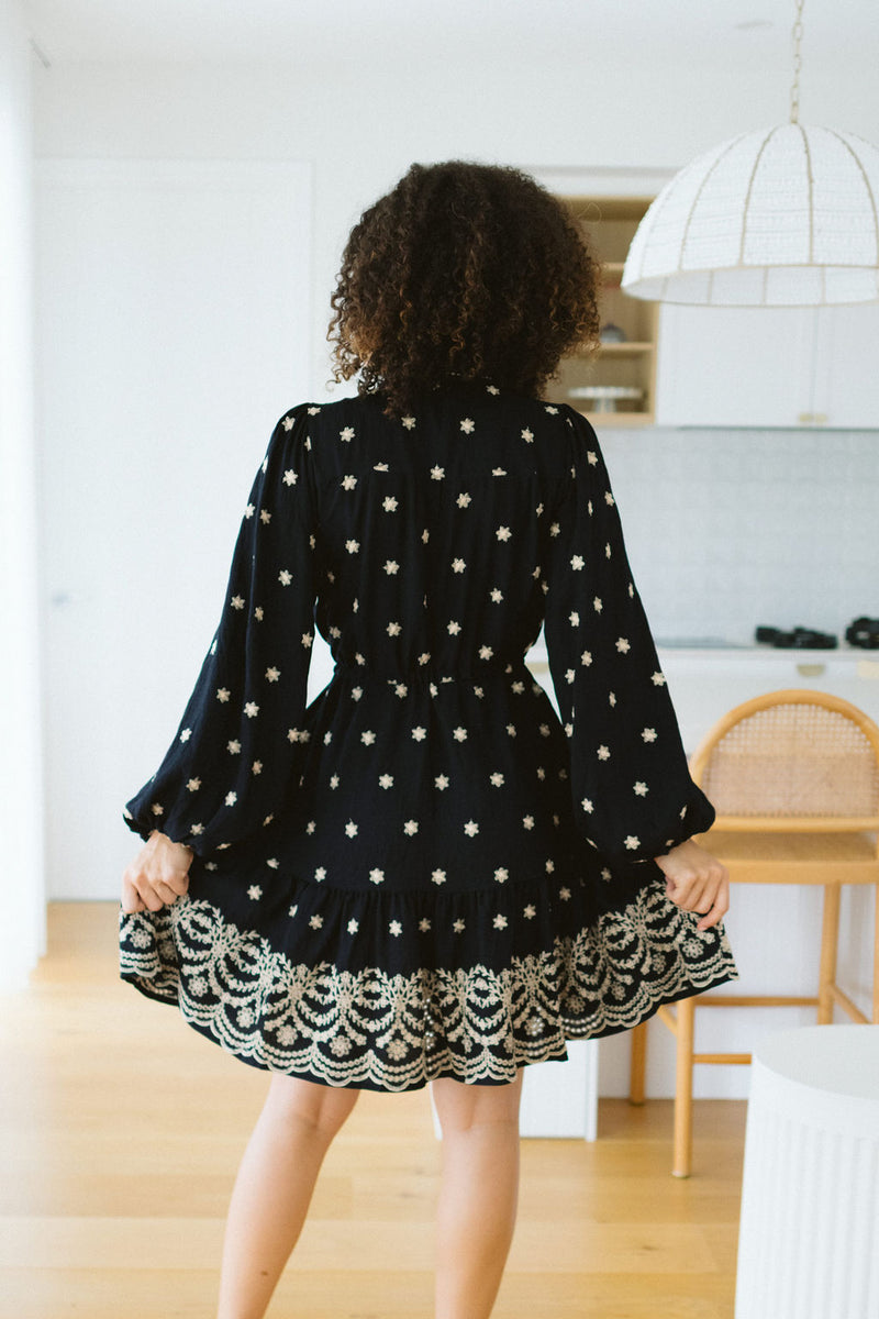 The Monica Dress - Dark Mavoria