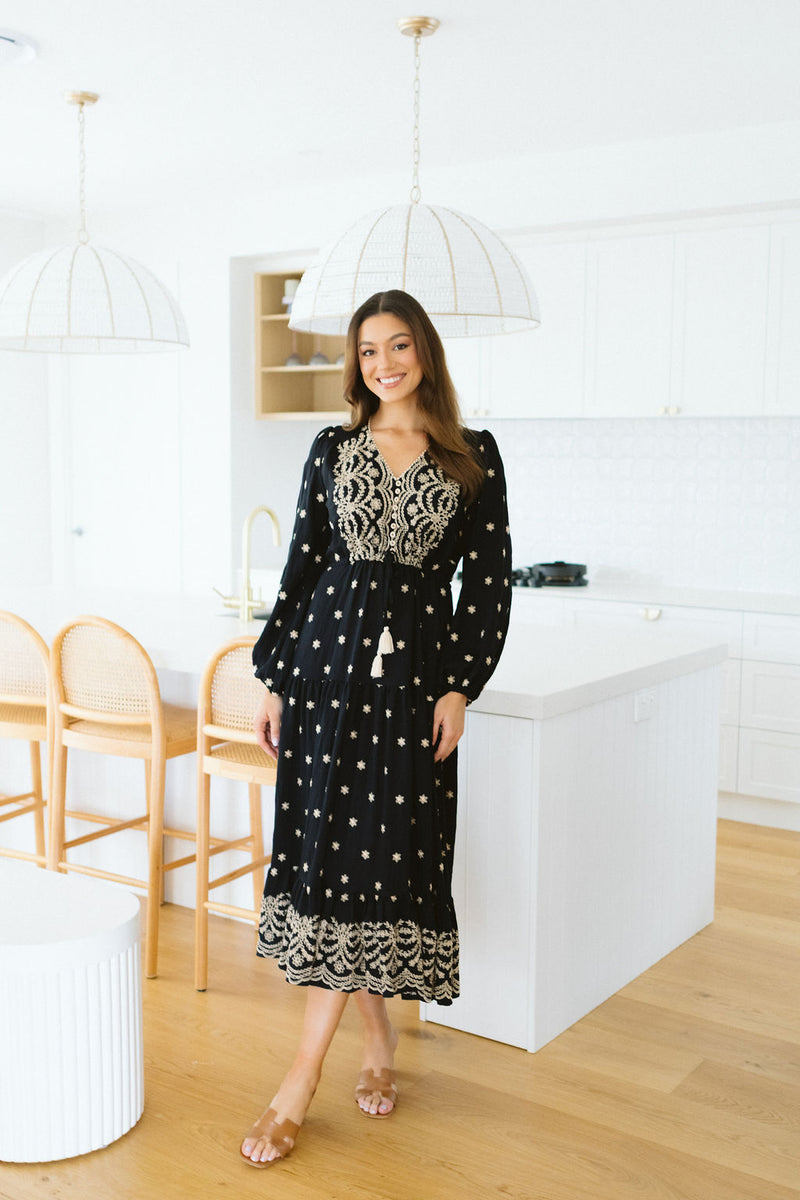 The Isabella Dress - Dark Mavoria