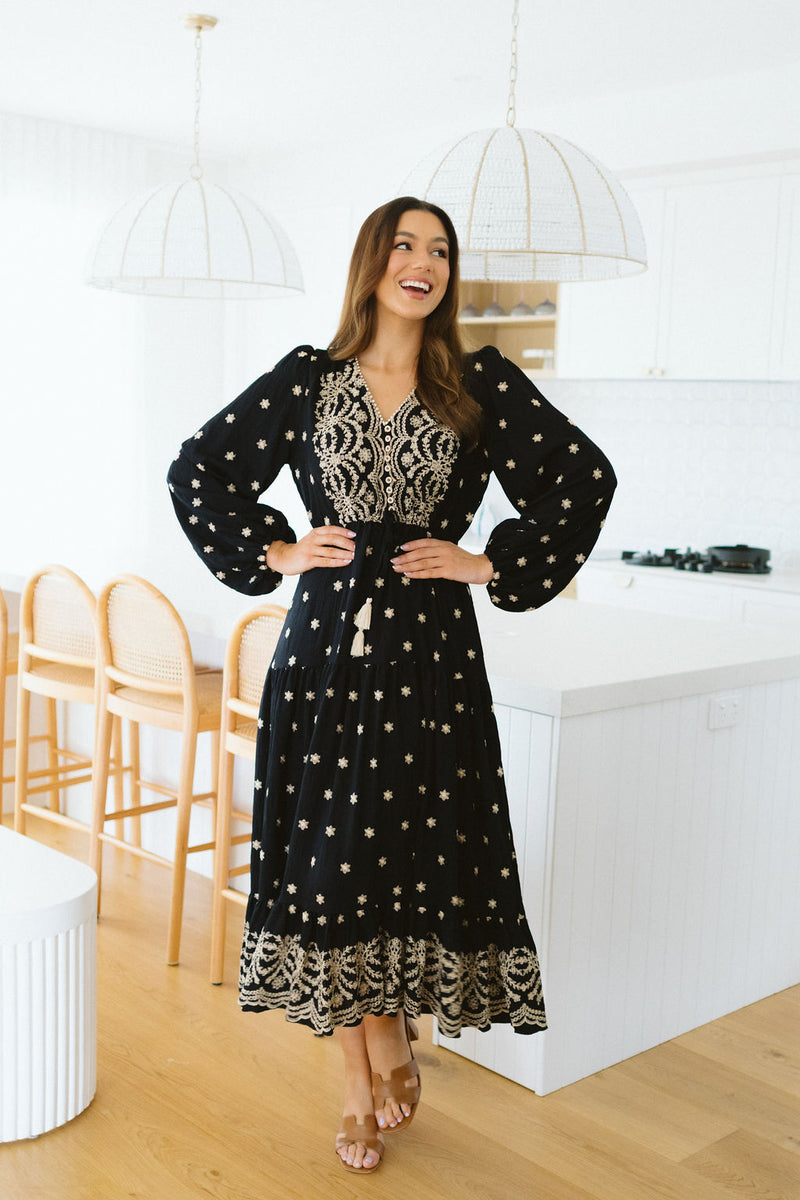 The Isabella Dress - Dark Mavoria