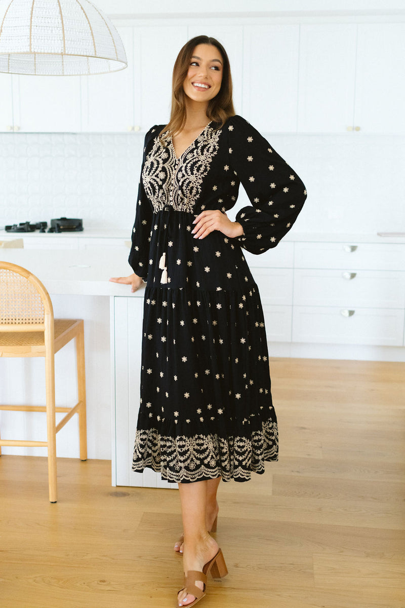 The Isabella Dress - Dark Mavoria