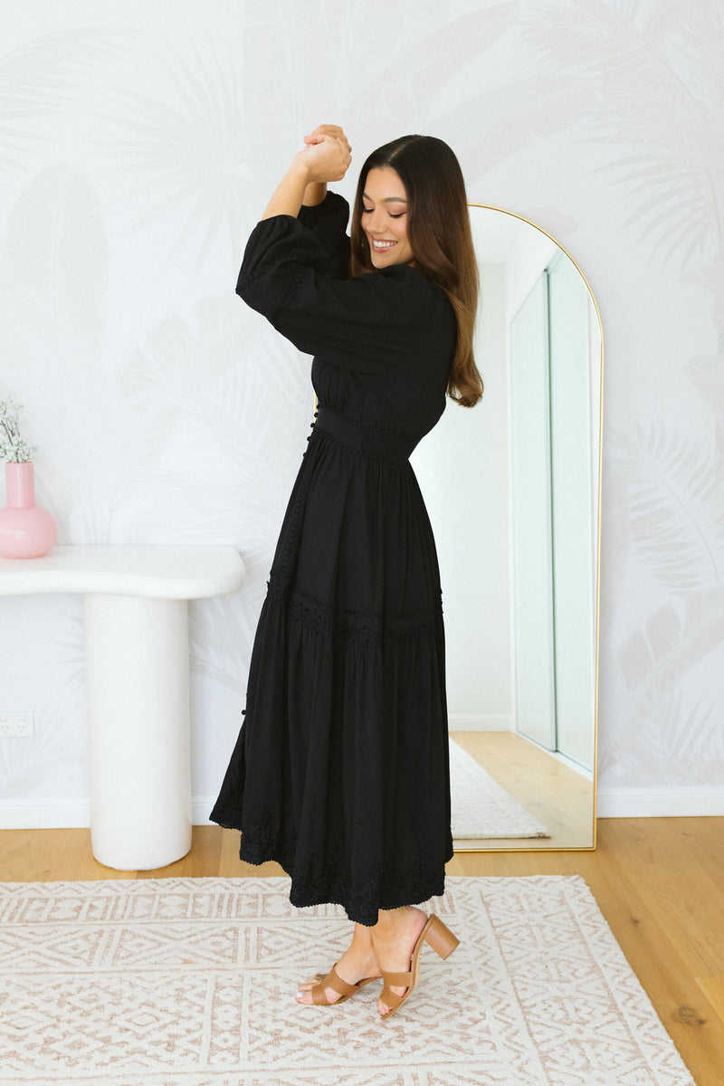 The Eleanor Dress - Black