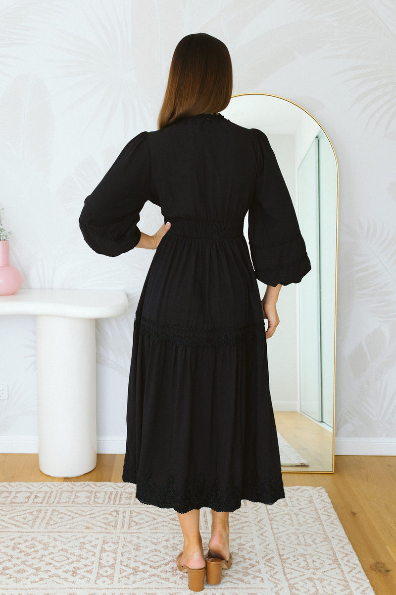 The Eleanor Dress - Black