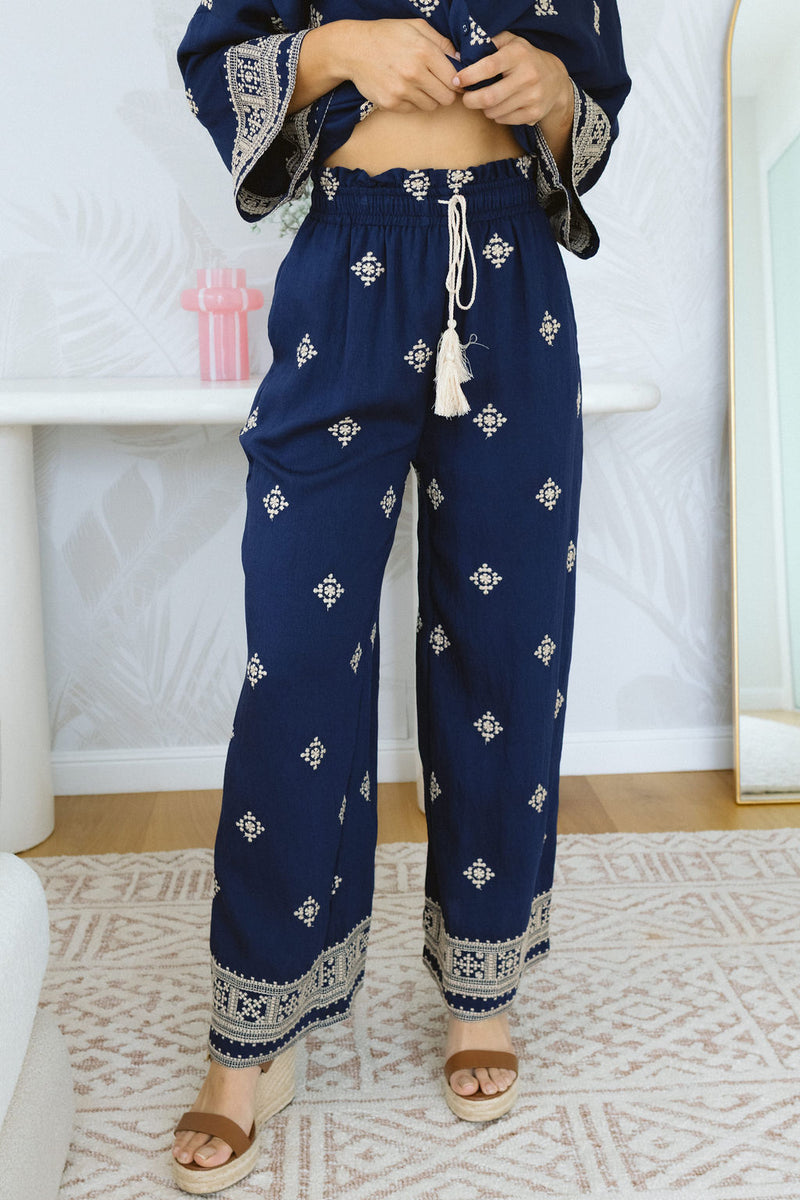 The Petia Pants - Blue Majesta