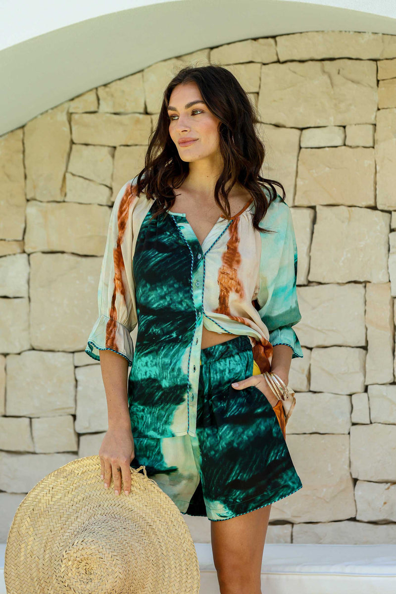The Lost in Ibiza Shirt and Shorts Set