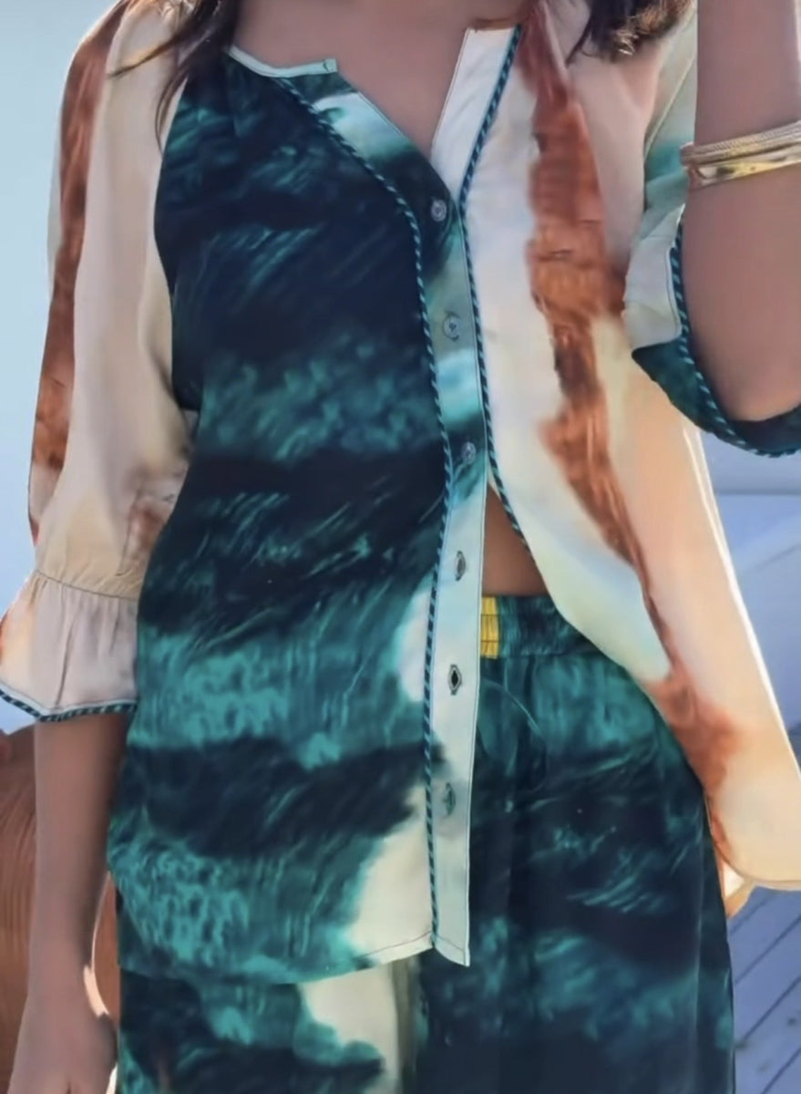 The Lost in Ibiza Shirt and Shorts Set