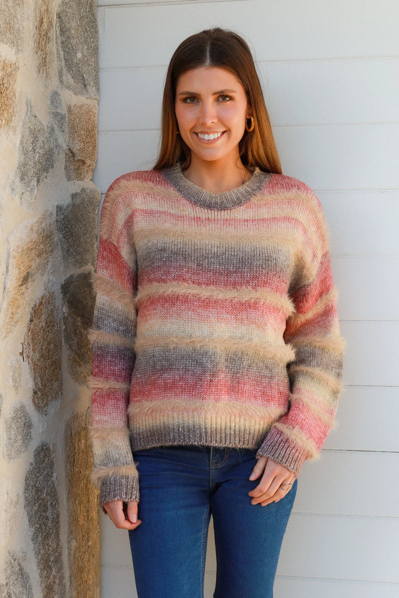 Sunset Stripe Knit